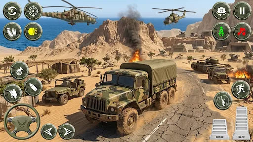 US Military Truck Cargo Game | Игры | XWorld