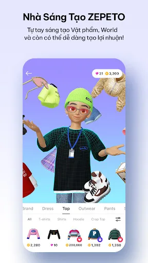 ZEPETO: Sáng tạo, Vui chơi | Games | XWorld