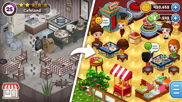 Cafeland - Restaurant Cooking | Games | XWorld