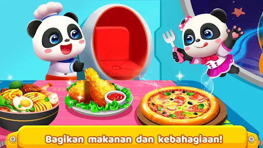 Dapur Luar Angkasa Panda Kecil | Permainan | XWorld