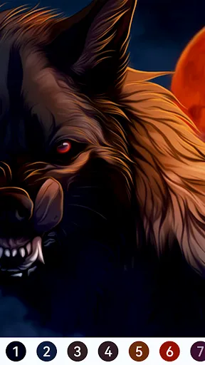 Werewolf Paint by Number | Jogos | XWorld Werewolf Paint by Number | Jogos | XWorld