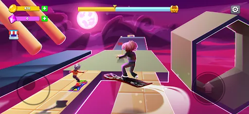 Obby Snowboard: Parkour Racing | เกม | XWorld