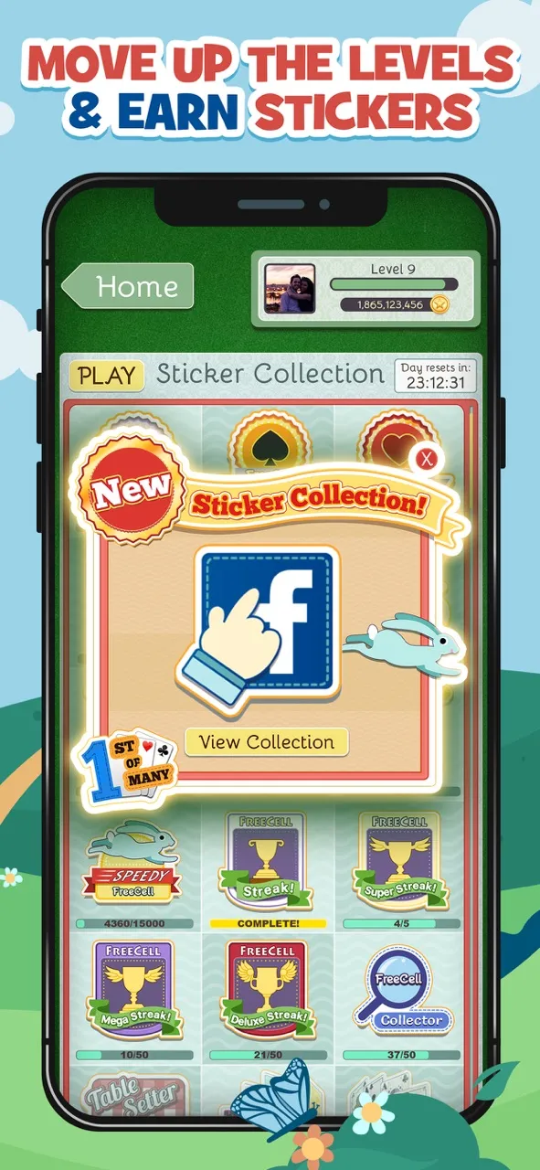 FreeCell Deluxe® Social | Games | XWorld