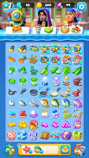 Merge Ocean - Story & Cooking | Games | XWorld