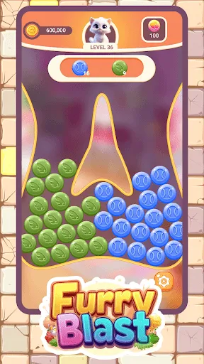 Furry Blast - Match & Pop | Permainan | XWorld