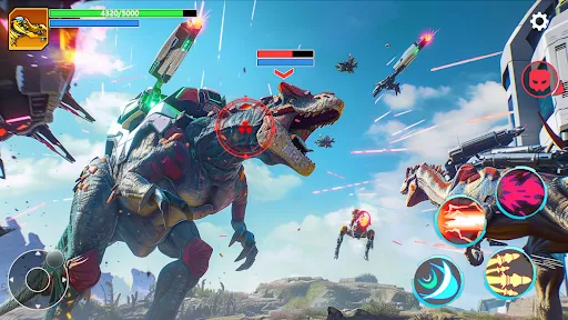 Mech War: Jurassic Dinosaur | Games | XWorld