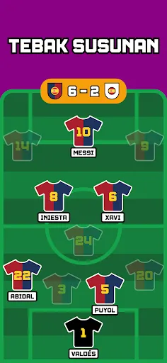 Tebak Formasi Sepak Bola | Permainan | XWorld