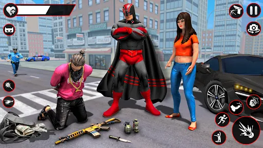 Bat Hero Dark Crime City Game | 游戏 | XWorld