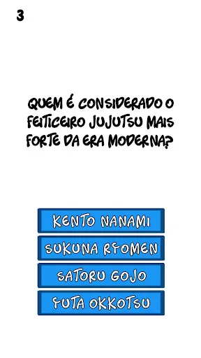 Jujutsu Kaisen Quiz | Jogos | XWorld