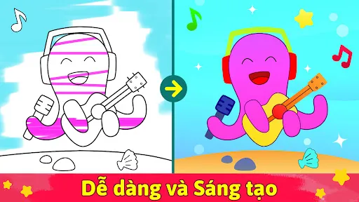 Sách Tô Màu cho Bé - Vẽ tranh | Games | XWorld