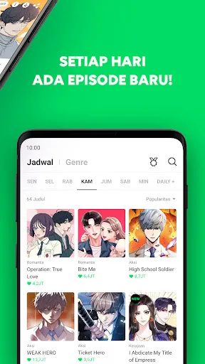 LINE WEBTOON - Temukan Kisahmu | Permainan | XWorld