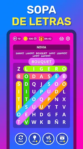 Sopa de Letras en Español | juego | XWorld