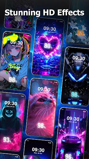 Battery Charging Effect Screen | Permainan | XWorld