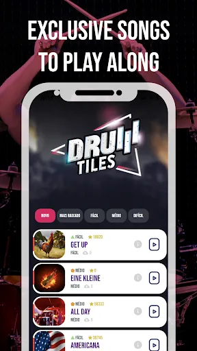 Drum Tiles: drumming game | Games | XWorld