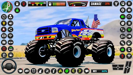 Monster Truck Stunts Racing 3D | Games | XWorld