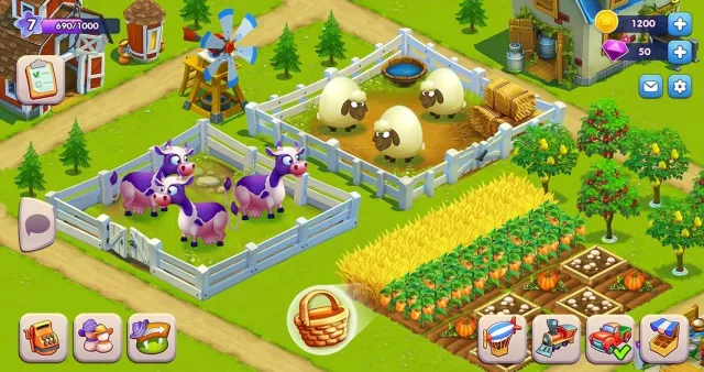 Golden farm: farmer simulator | Games | XWorld