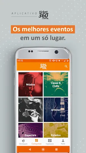 Ticket360 Ingressos + Eventos | Jogos | XWorld