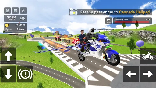 Flying Motorbike Simulator | Games | XWorld