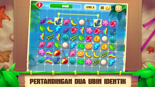 Onet Paradise: pasangan | Permainan | XWorld