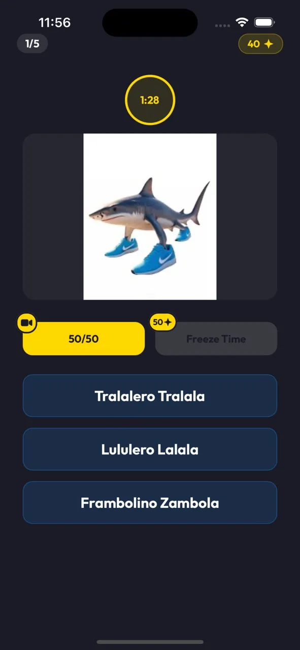 AI Brainrot Quiz -Animal meme | Games | XWorld