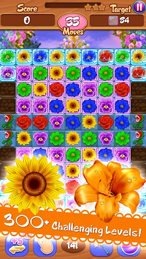Flower Mania: Blossom Match 3 | Permainan | XWorld