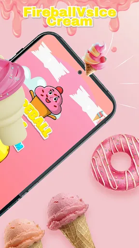 Fireball  VsIce Cream | Permainan | XWorld