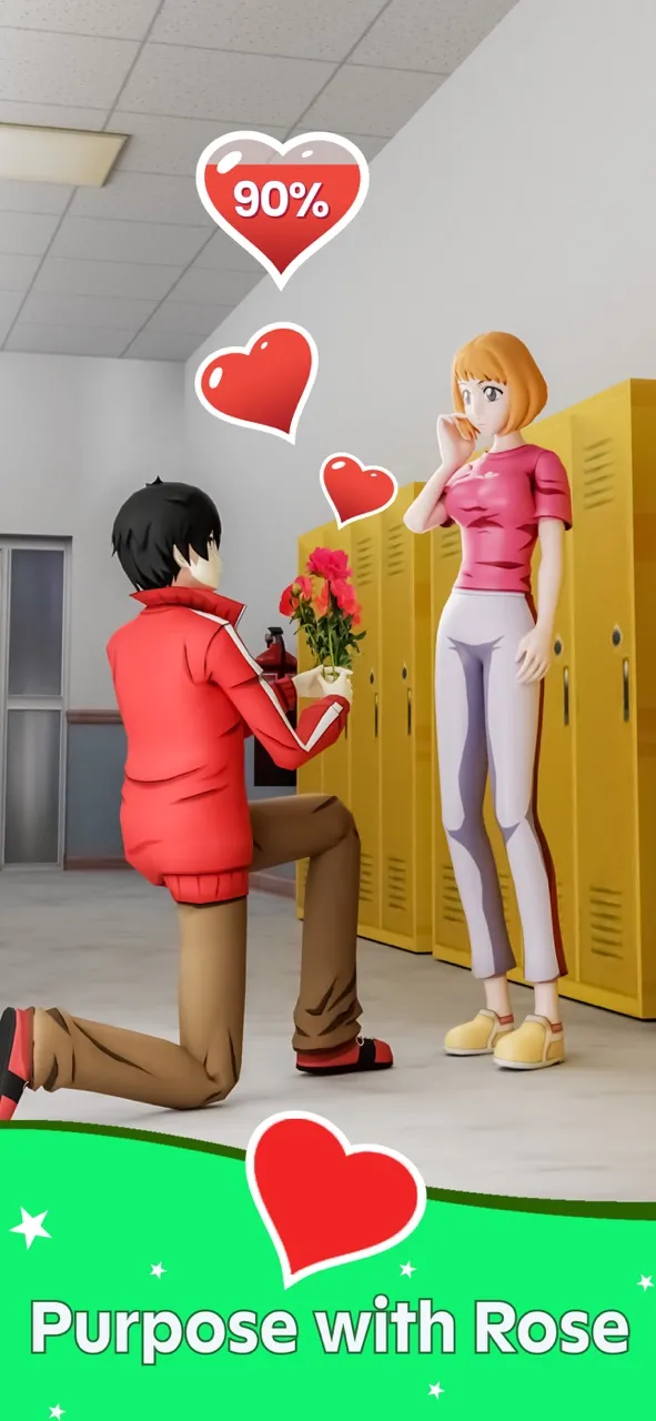 Kiss in Public Romance Story | 游戏 | XWorld