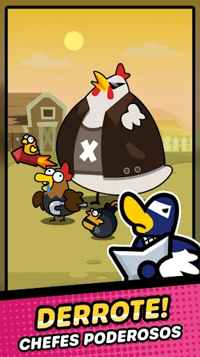 Pato vs Frango: Defesa ociosa | Jogos | XWorld