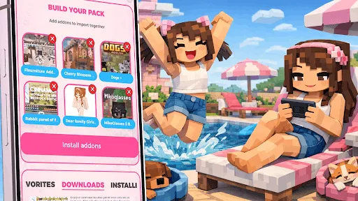 Furniture Mods for MCPE: Cute | Games | XWorld