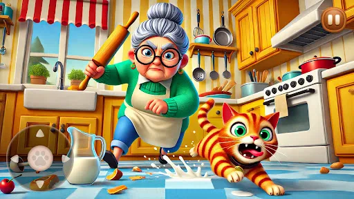 Simulator Kucing- Granny Chaos | Permainan | XWorld