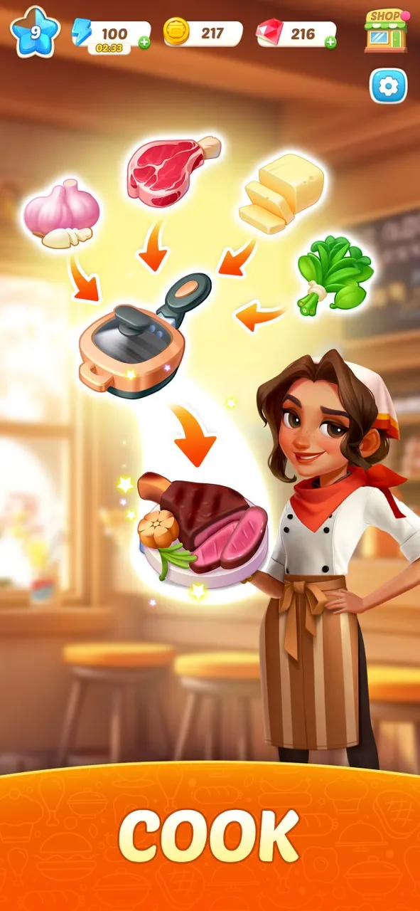 Flambé: Merge and Cook | Игры | XWorld