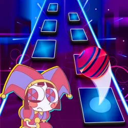 XWorld | Pomni Digital Circus Tiles Hop