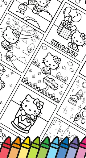 Hello Kitty: Coloring Book | Games | XWorld