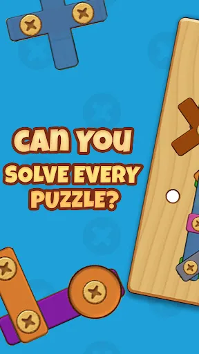 Screw and Nuts: Wood Puzzle | Игры | XWorld