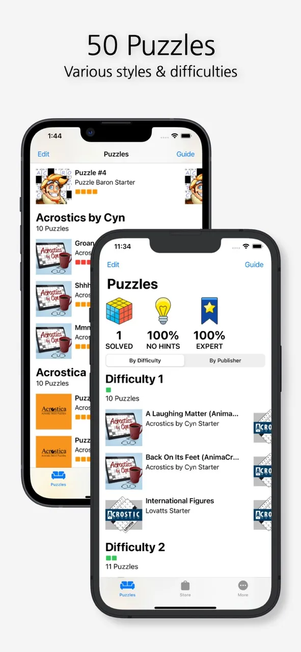 Acrostic Crossword Puzzles | Games | XWorld