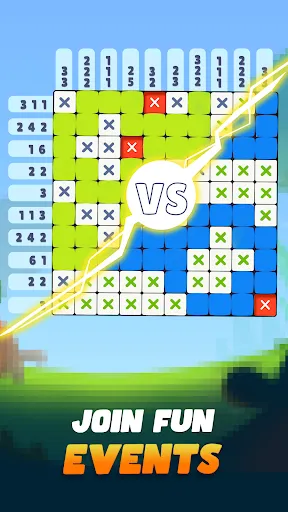 Nonogram Crossing Logic Puzzle | Games | XWorld