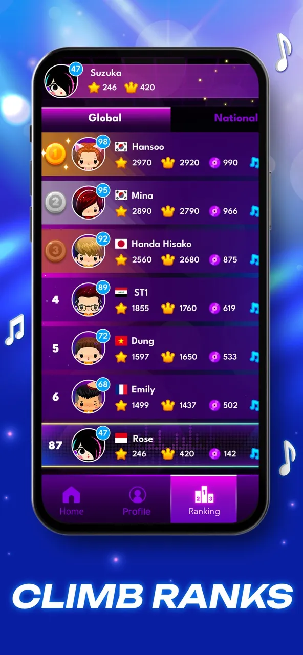 Rhythm Star 4: Tap Piano Game | Permainan | XWorld