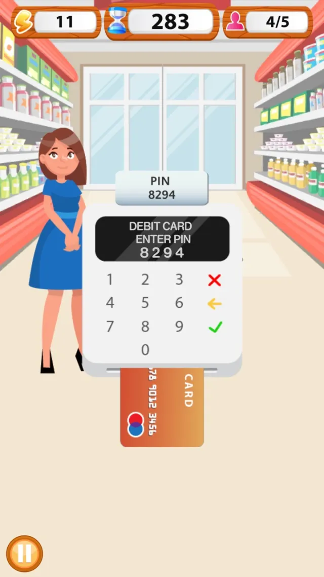 Supermarket Cashier Simulator | Permainan | XWorld