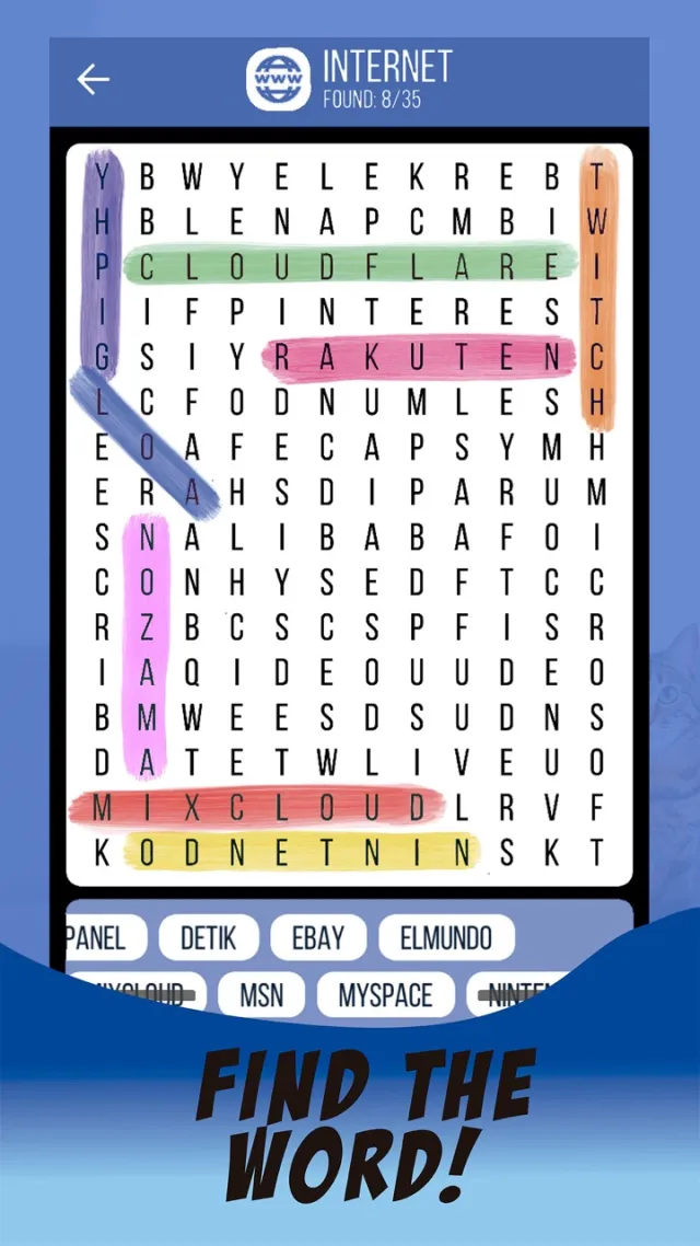 English Word Search 2024 | Permainan | XWorld