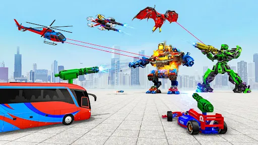 Mech Robot: Car Transform Game | Игры | XWorld