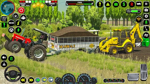 Indian Tractor Tochan Game 3d | 游戏 | XWorld