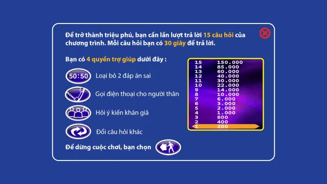 Tìm Kiếm Triệu Phú | Games | XWorld