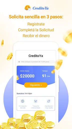 CreditoYa: Dinero Fácil Rápido | juego | XWorld