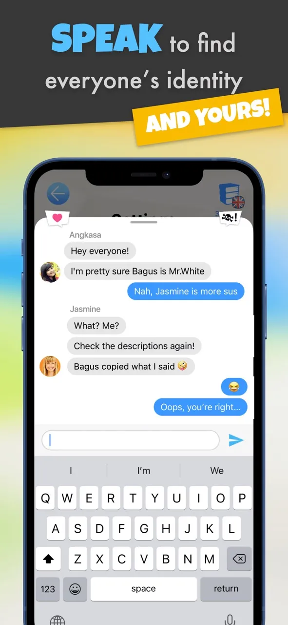 Undercover: Word Party Game | Games | XWorld
