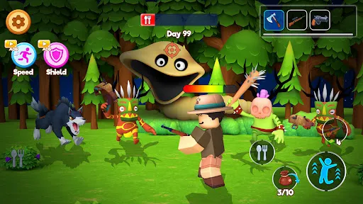 Night in Survive Dark Forest | 游戏 | XWorld Night in Survive Dark Forest | 游戏 | XWorld