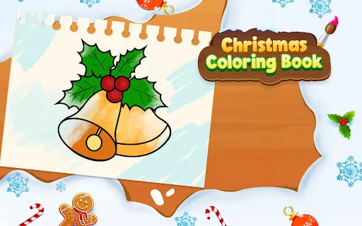 Christmas Coloring Book Games | เกม | XWorld