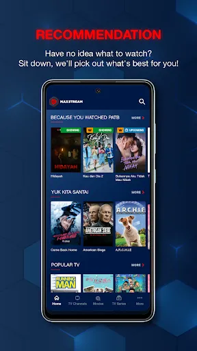 MAXstream - Movies, TV, Sports | Permainan | XWorld