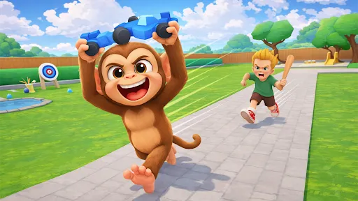 Tricky Monkey: House Prankster | Игры | XWorld