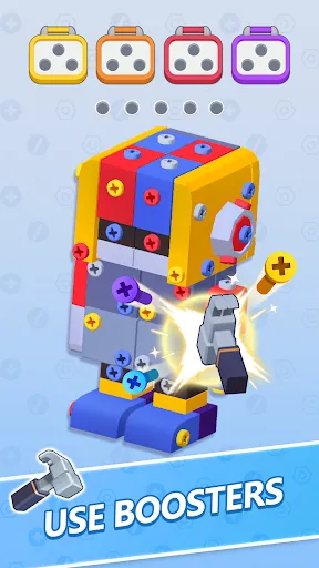 Screw Bolts 3D Puzzle | Permainan | XWorld