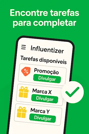 Influentizer: Ganhar dinheiro | Jogos | XWorld